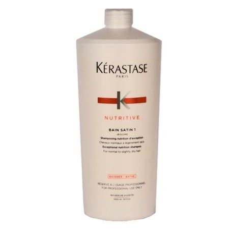 KERASTASE BAIN SATIN 1 szampon odżywczy do włosów 1000ml