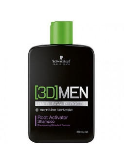 Schwarzkopf 3D Men GROWTH szampon aktywizujący 250ml