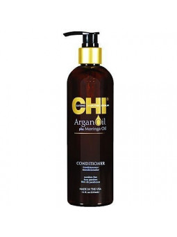 CHI Argan Oil Moringa, Odżywka regeneruje zniszczone i suche włosy 355ml