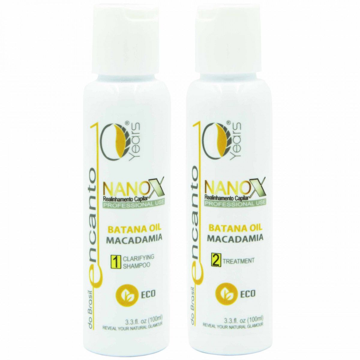  ENCANTO DO BRASIL NANOX 2x 100ml Zestaw bez formaldehydu