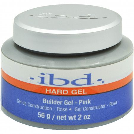 IBD Builder gel 56g żel budujący PINK nie niszczy dłoni i powierzchni paznokci