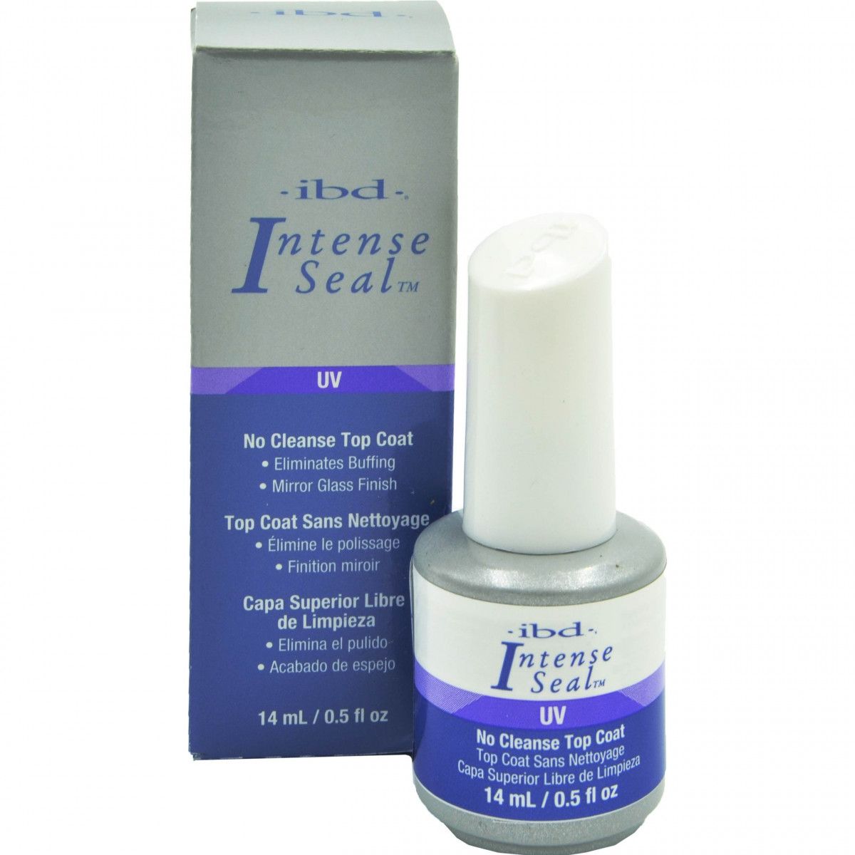 IBD Intense Seal UV Top Coat żel nabłyszczający, utrwala manicure