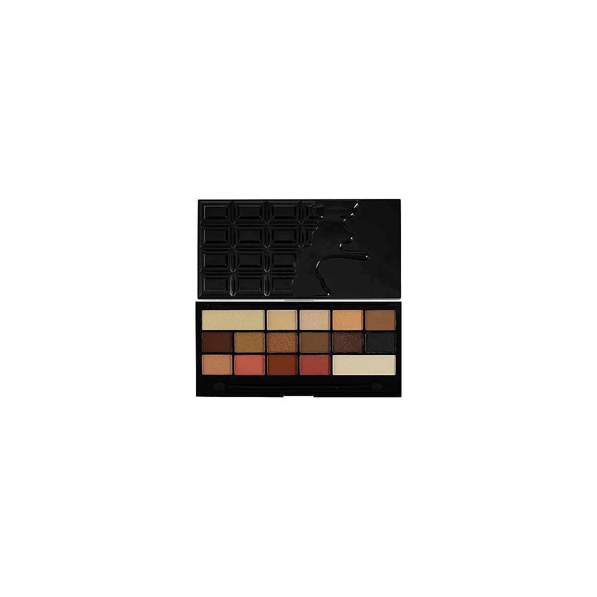 Makeup Revolution 16 Eyeshadows I Love Makeup Chocolate Vice, czekoladowa paleta 22g