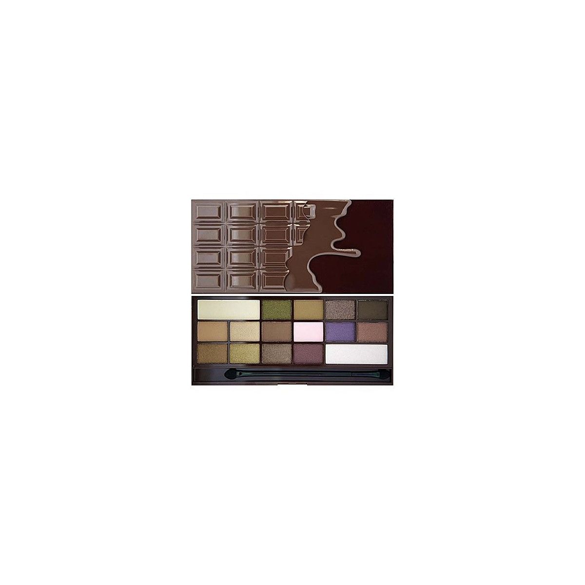 Makeup Revolution 16 Eyeshadows I Love Makeup I Heart Chocolate, cienie do powiek 22g