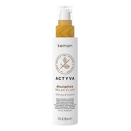 Kemon ACTYVA Disciplina, relax fluid wygładzający włosy 150ml