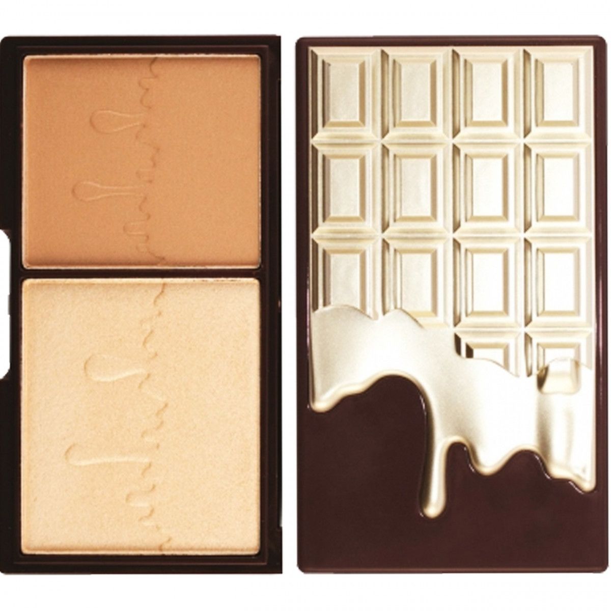 Makeup Revolution Bronze And Glow, bronzer i rozświetlacz duo powder 11g