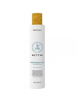 Kemon ACTYVA Nutrizione Ricca, szampon do ekstremalnie suchych włosów 250ml