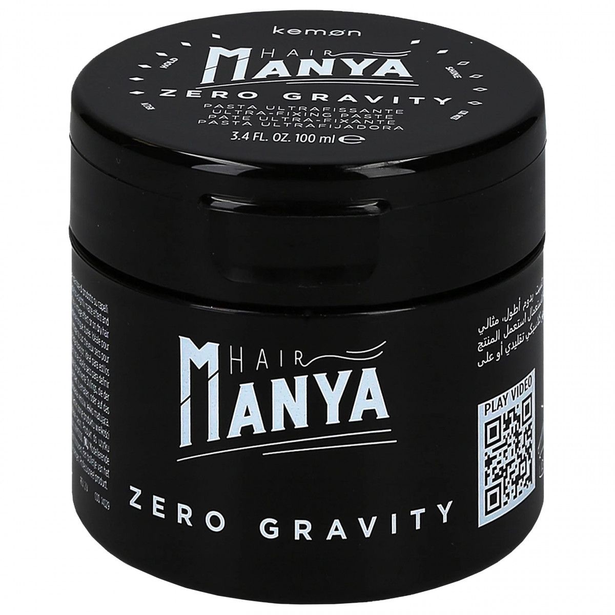 Kemon HAIR MANYA Zero Gravity, pasta ultramocno utrwalająca 100ml