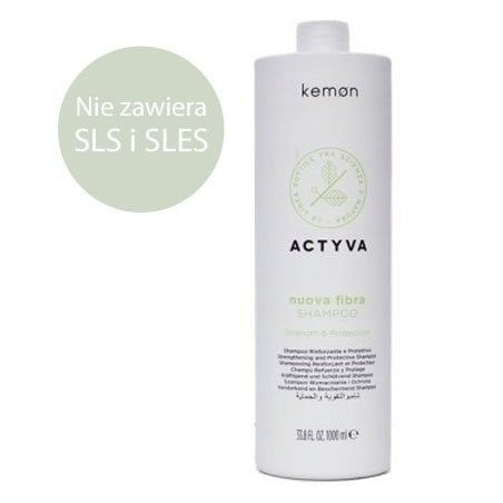 Kemon ACTYVA Nuova Fibra szampon dobudowujący do włosów 1000ml