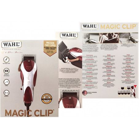 Przewodowa maszynka do włosów Magic Clip 5 Stars Wahl z kablem