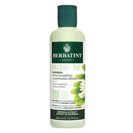 Herbatint Organic Bio Moringa szampon naprawczy do włosów 260ml