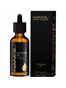 Nanoil olejek z awokado do pielęgnacji włosów i ciała 50ml
