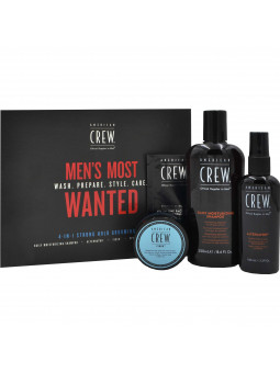 American Crew Men's Most Wanted Strong Hold Zestaw kosmetyków dla mężczyzn
