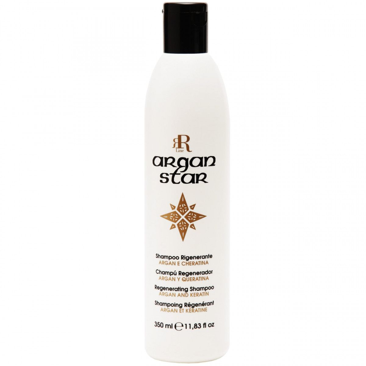 RR Line Argan Star regenerujący szampon, włosy zniszczone i łamliwe 350ml