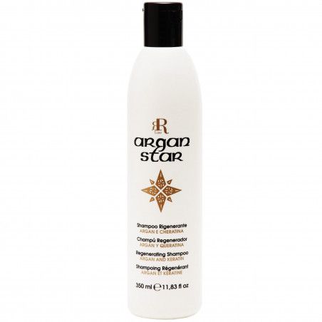 RR Line Argan Star regenerujący szampon, włosy zniszczone i łamliwe 350ml