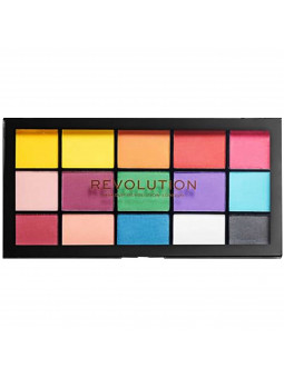 Makeup Revolution Re-Loaded Marvellous Mattes paletka kolorowych cieni do powiek