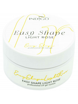 Indigo Easy Shape Light Rose żel budujący do przedłużania paznokci 30 ml