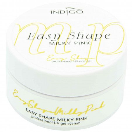 Indigo Easy Shape Milky Pink budujący żel do paznokci 15 ml