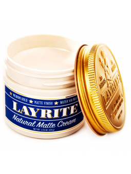 Layrite Natural Matt Cream Pomade matowa pomada do włosów 120g Layrite - 1