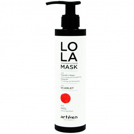 Artego Lola Mask Scarlet maska do włosów w odcieniu mahoniu i czerwieni 200ml