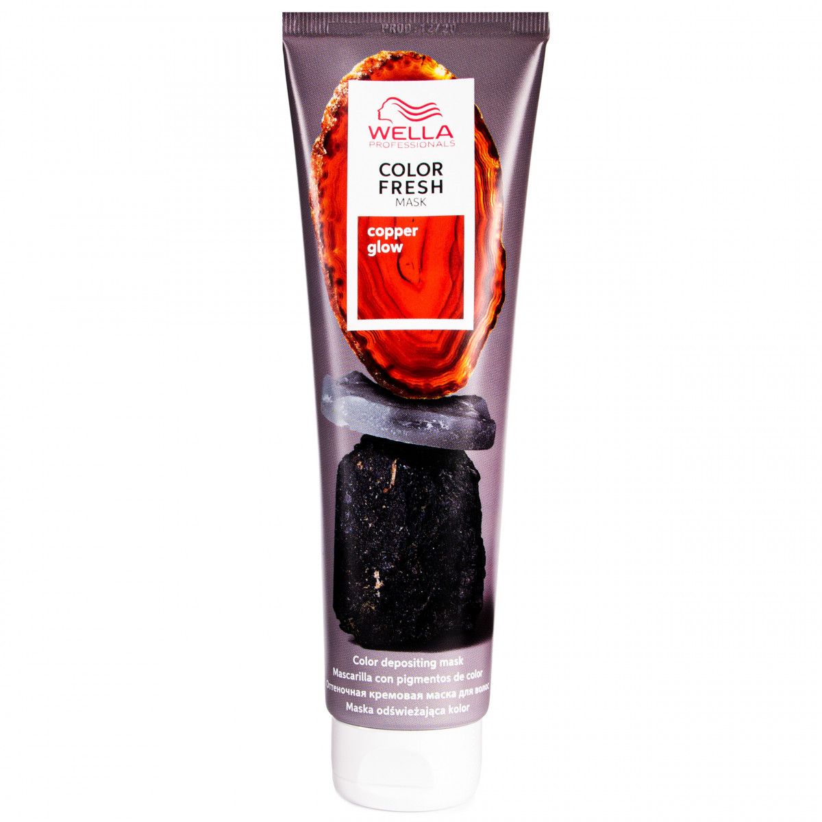 Wella Color Fresh Copper Glow Mask 150 ml. Odżywcza maska koloryzująca do włosów w odcieniach miedzi.