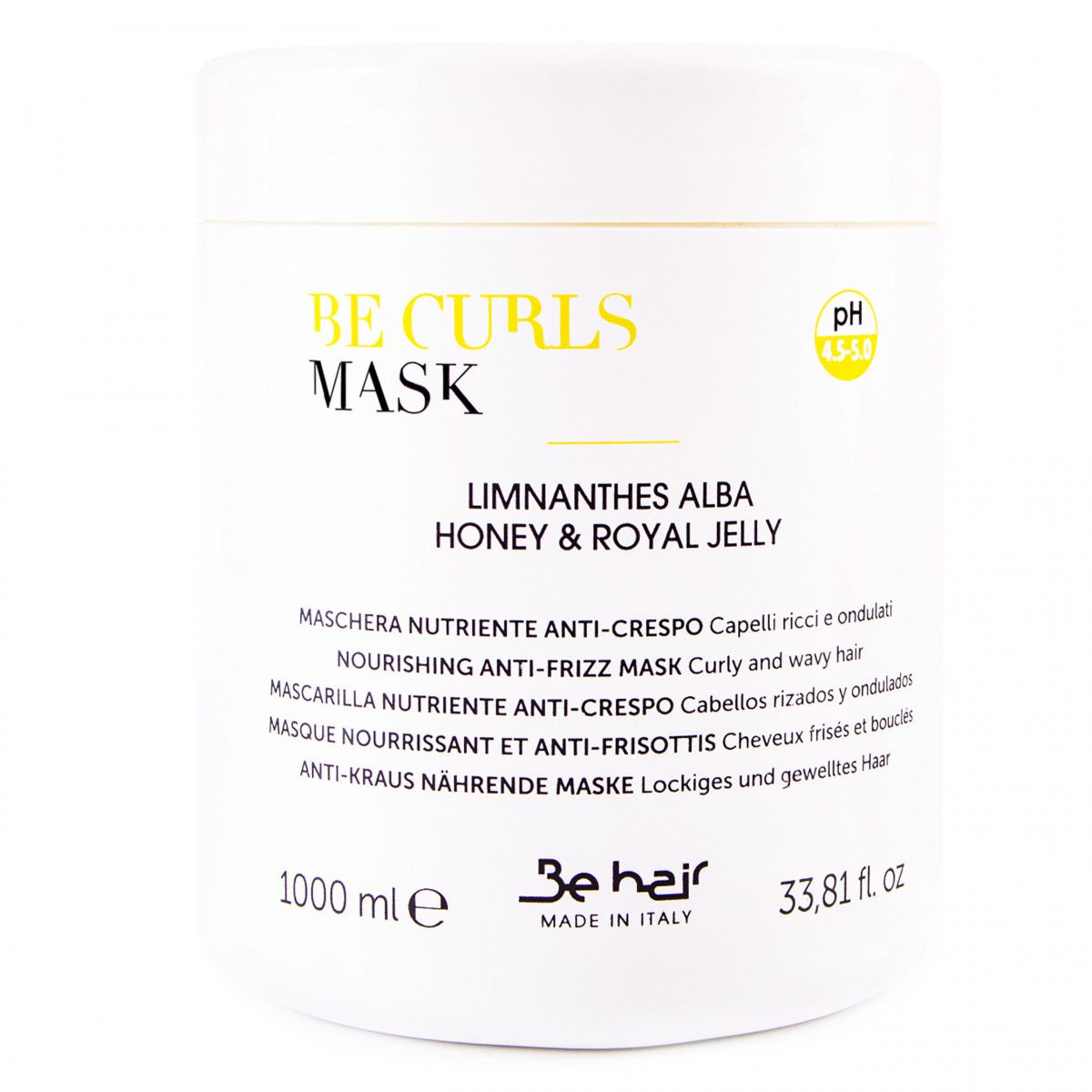 Be Hair Be Curls Mask naturalna maska do włosów kręconych 1000ml Sklep Gobli