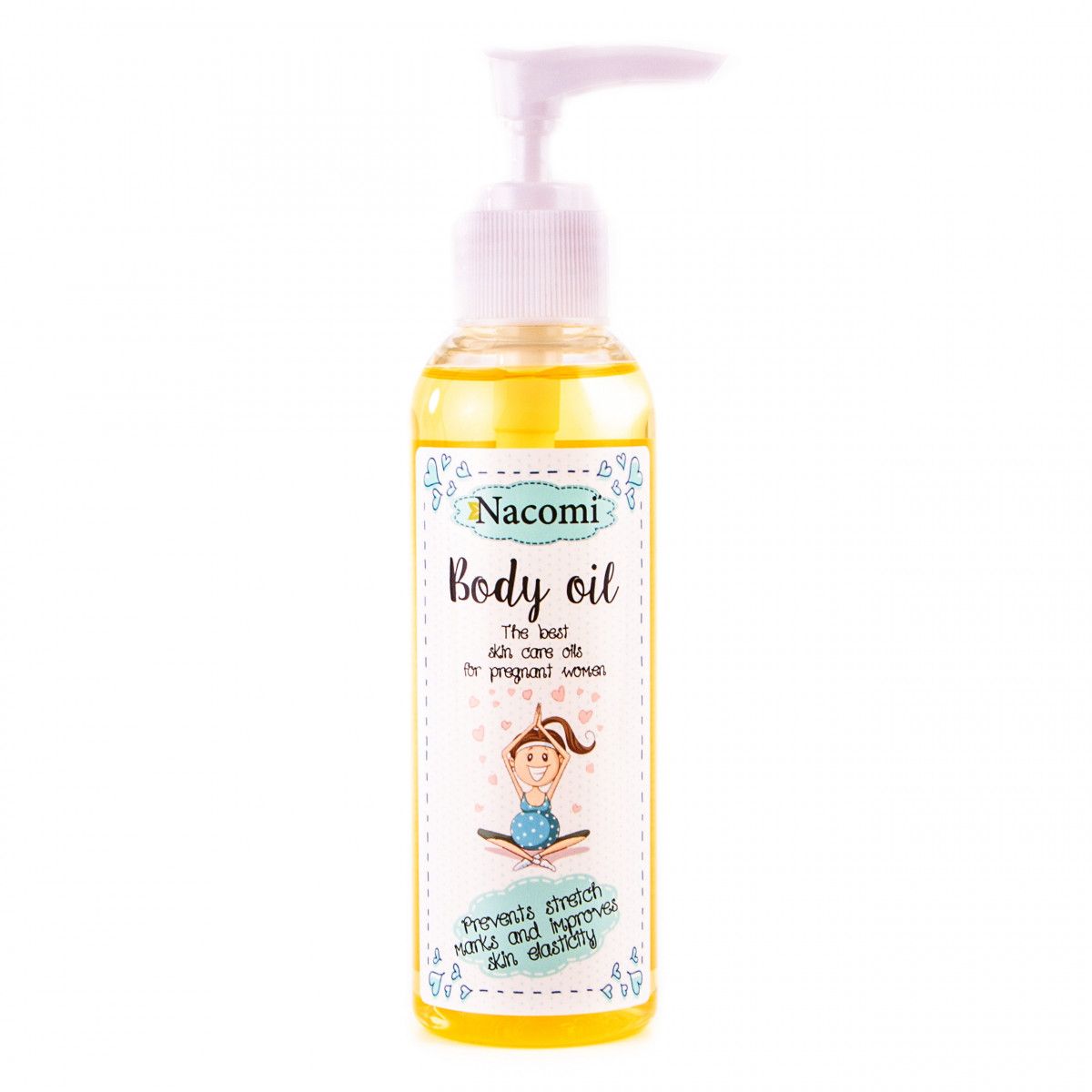 Nacomi Body Oil olejek ujędrniający dla kobiet w ciąży 130ml sklep Gobli