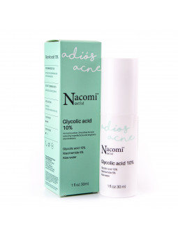 Nacomi Next Level Adios Acne serum z kwasem glikolowym 10% 30ml sklep Gobli