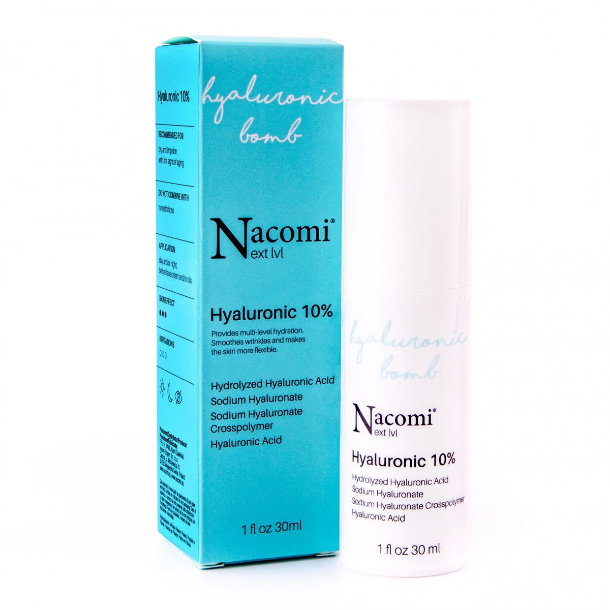 Nacomi Next Level Nawilżające serum z kwasem hialuronowym 10% 30ml sklep Gobli