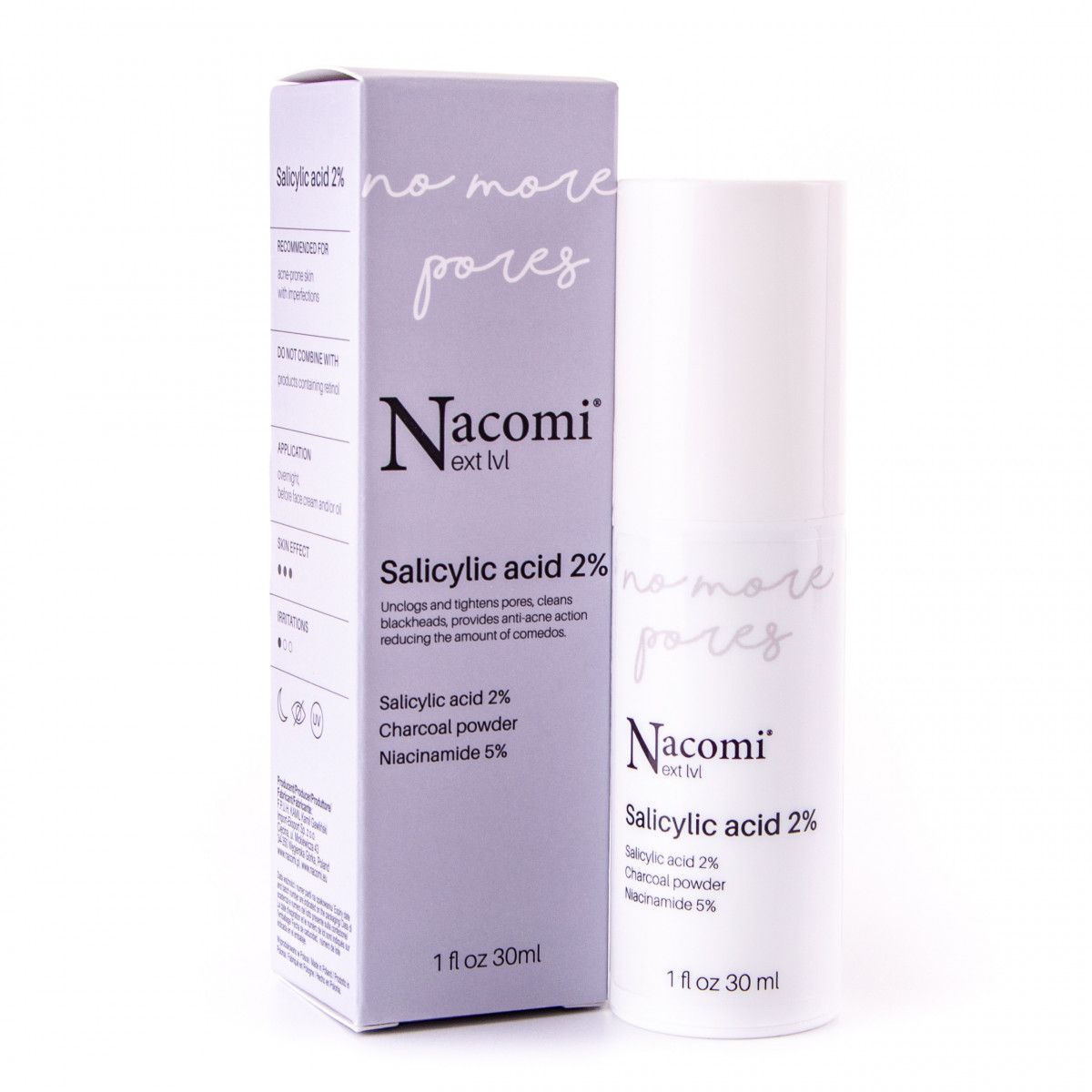 Nacomi serum złuszczające do twarzy z kwasem salicylowym 2% 30ml sklep Gobli