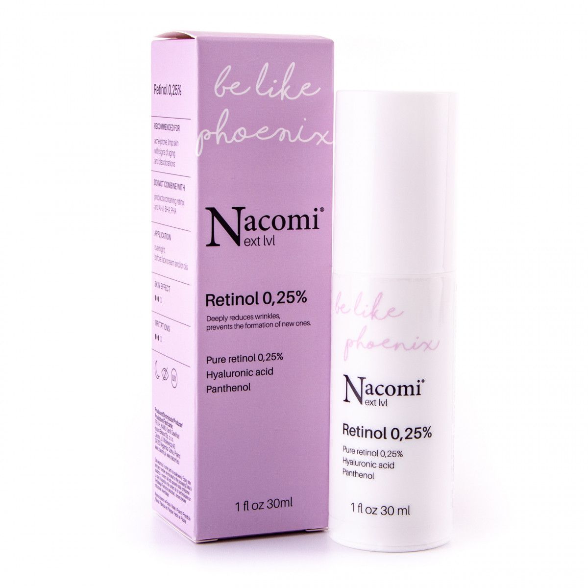 Nacomi Next Level Be Like Phoenix Serum z retinolem 0,25% 30ml sklep Gobli