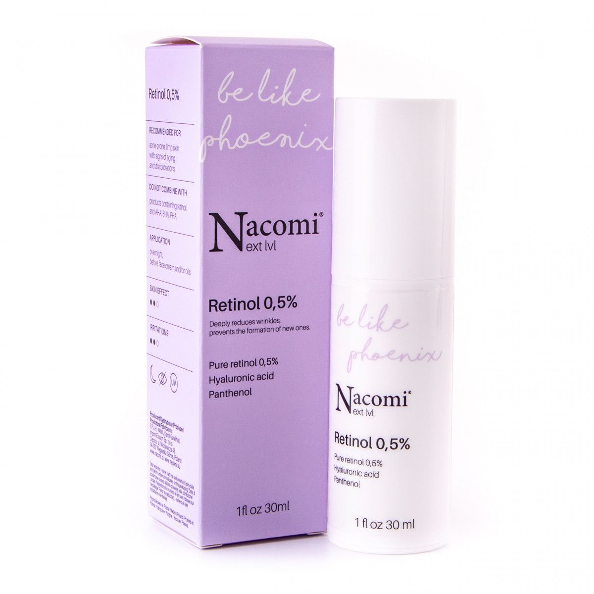 Nacomi Next Level Be Like Phoenix Retinol 0,5% Serum do twarzy 30ml sklep Gobli