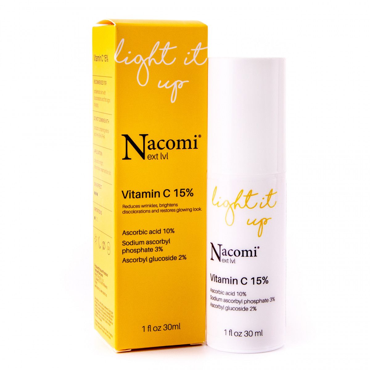 Nacomi Next Level Light It Up Serum do twarzy z witaminą C 15% 30ml Nacomi - 1