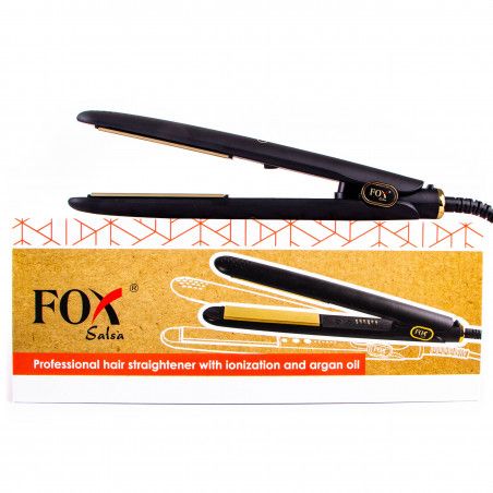 FOX Salsa - prostownica do włosów z jonizacją i płytkami z olejkiem arganowym FOX - 1