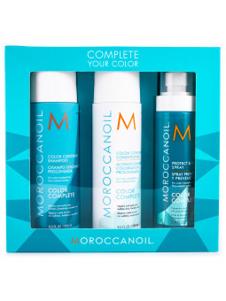 Moroccanoil Zestaw kosmetyków do włosów z olejkiem arganowym szampon 250ml, odżywka 250ml, spray 160ml