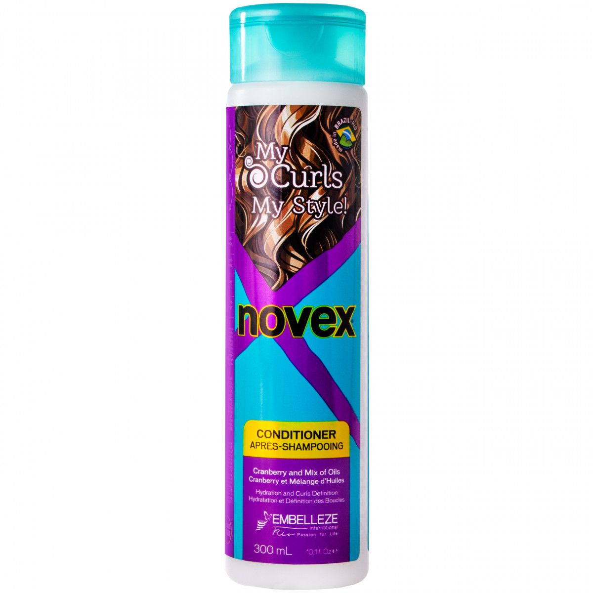 Novex My Curls My Style Conditioner - odżywka do loków i fal podbija skręt 300ml