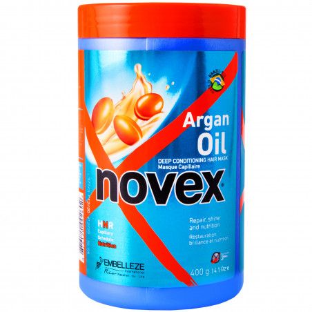 Novex Argan Oil Mask - głęboko odżywcza maska do włosów zniszczonych 400g
