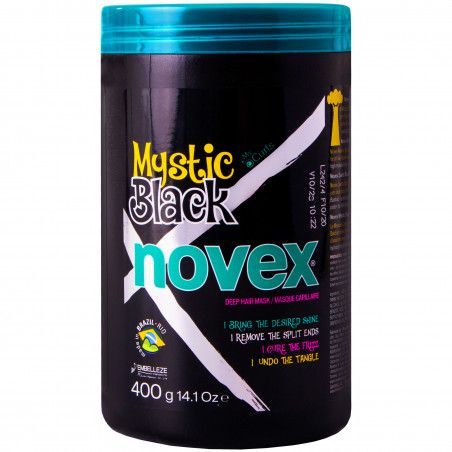 Novex Deep Hair Mystic Black - maska do włosów z olejkiem z baobabu 400g