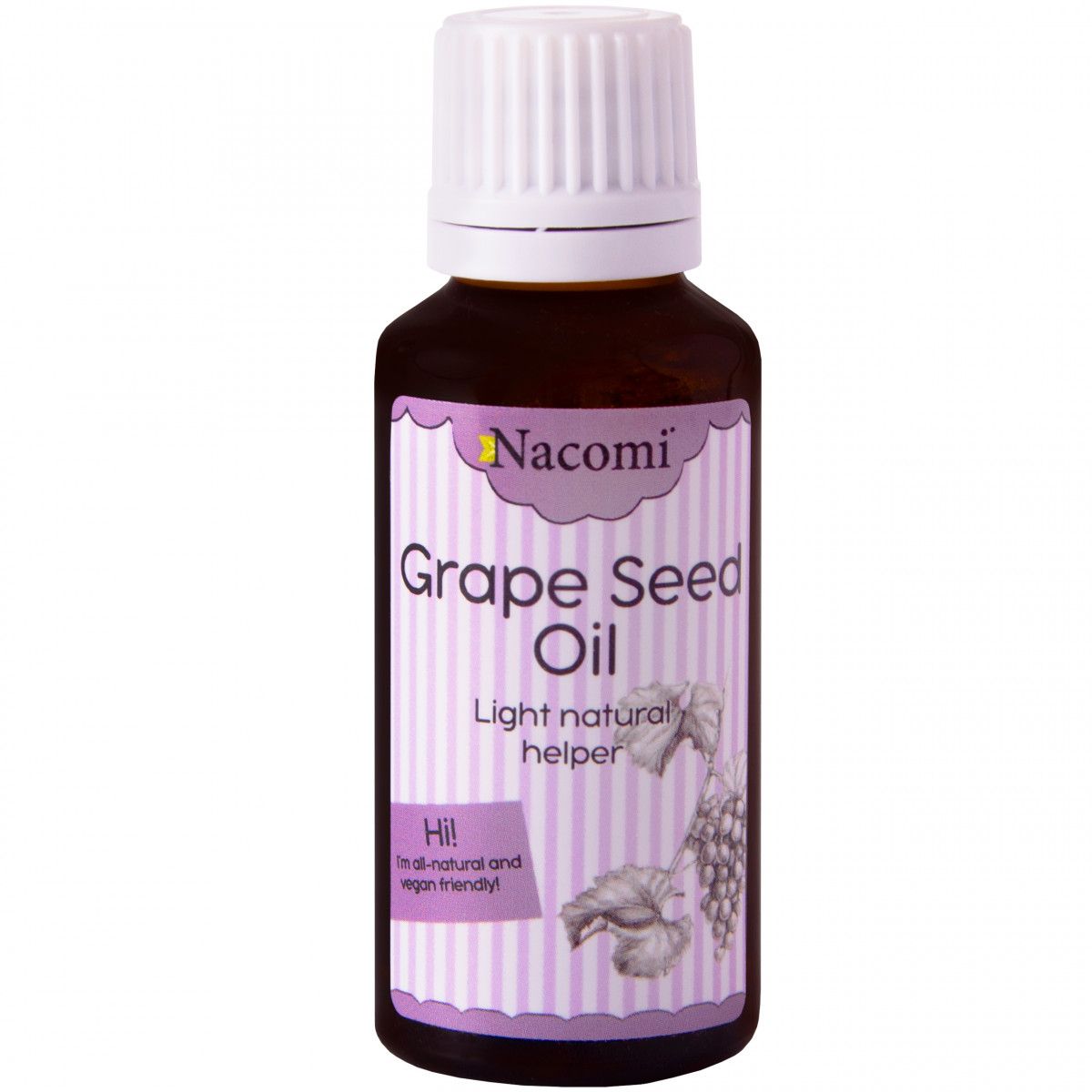 Nacomi Grape Seed Oil Olej z pestek winogron 30 ml