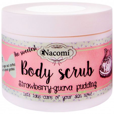 Nacomi Body Scrub Peeling cukrowy truskawka gujawa 200 g Nacomi - 2
