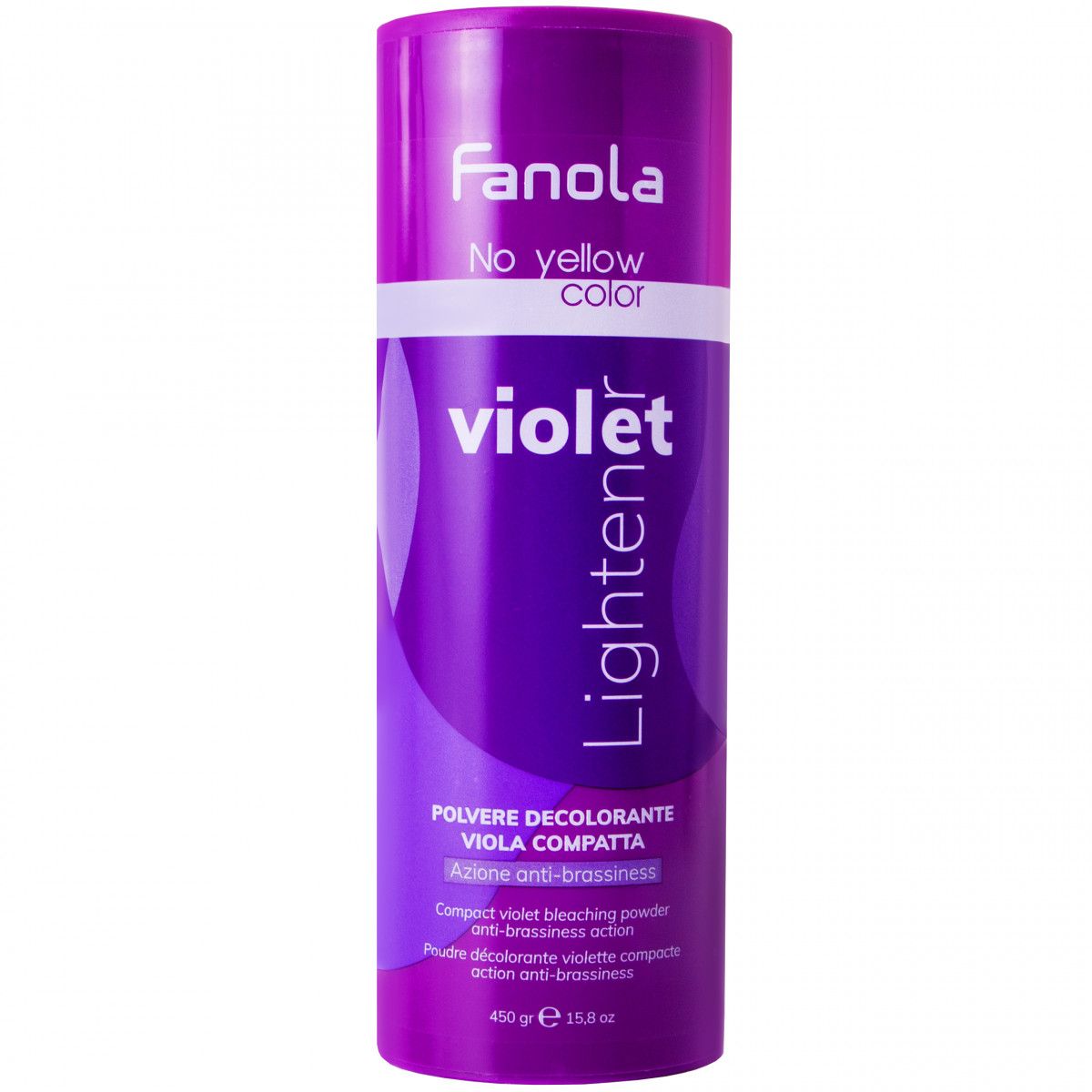 Fanola No Yellow Violet - rozjaśniacz do włosów, 450g