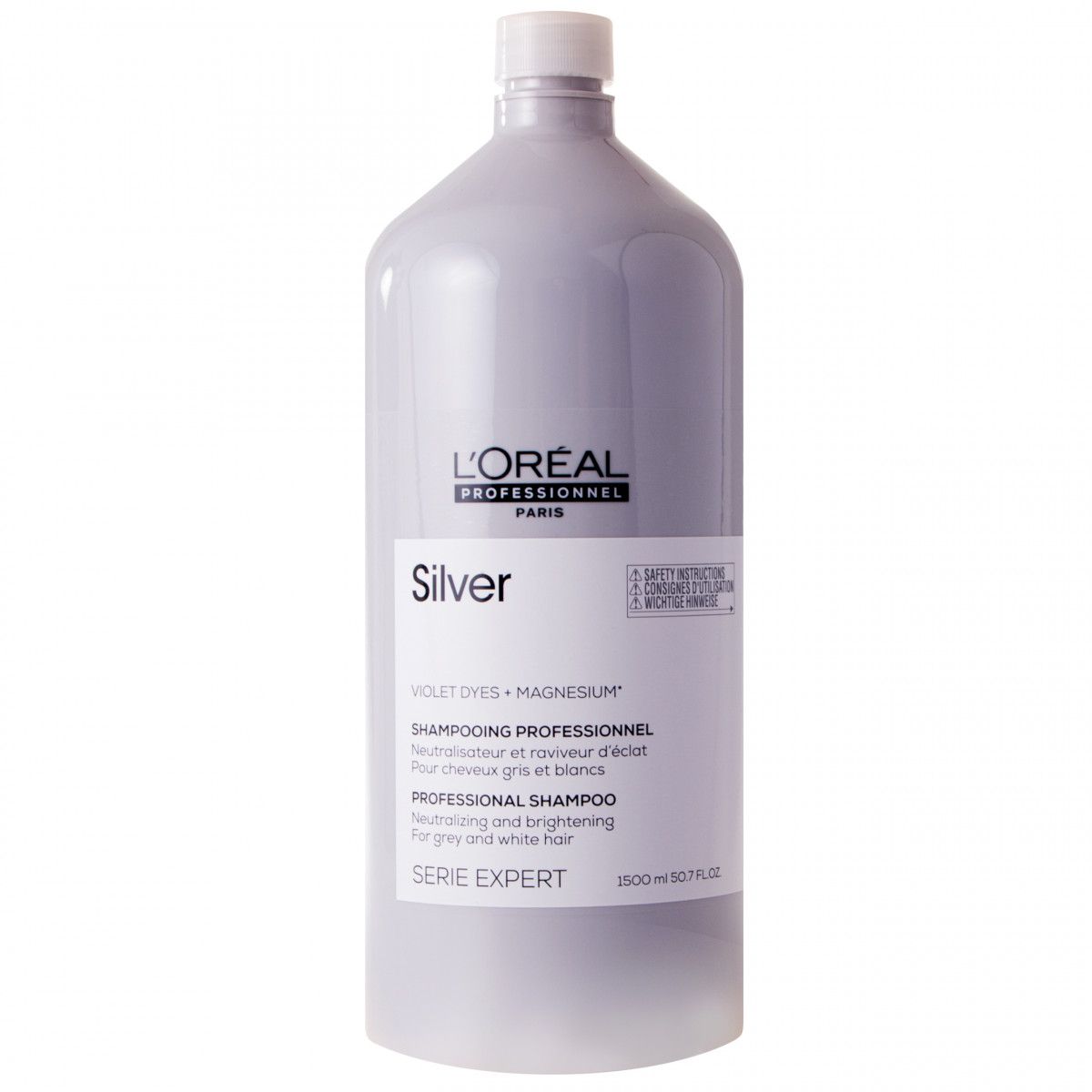 Loreal Silver szampon do włosów siwych i rozjaśnianych 1500 ml
