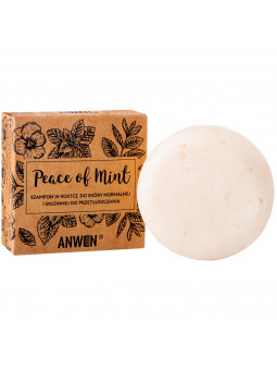 Anwen Peace of Mint Miętowy szampon w kostce bez puszki