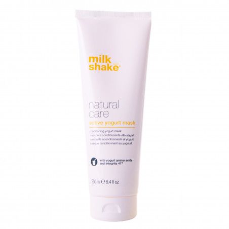 Milk Shake Natural Care Active Yogurt Mask rekonstruująca jogurtowa maska do włosów suchych i zniszczonych 250 ml