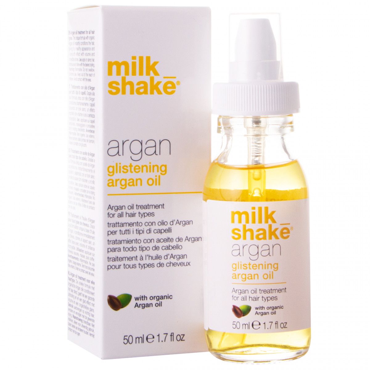 Milk Shake Glistening Argan Oil arganowy olejek do włosów 50 ml Milk Shake