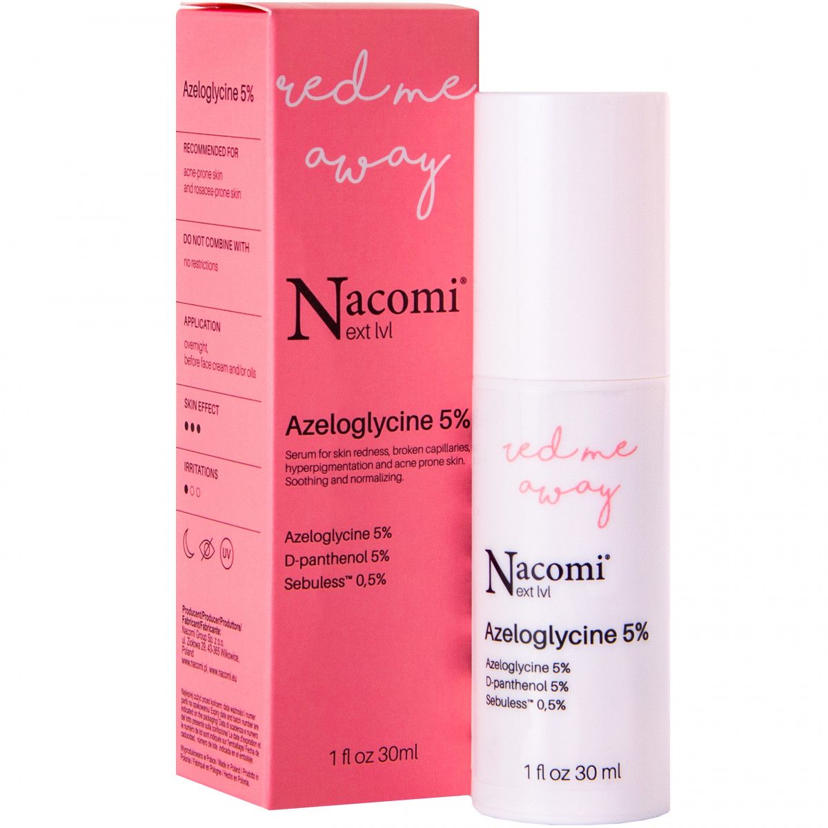 Nacomi Next Level Azeloglycine 5% - serum do skóry naczynkowej