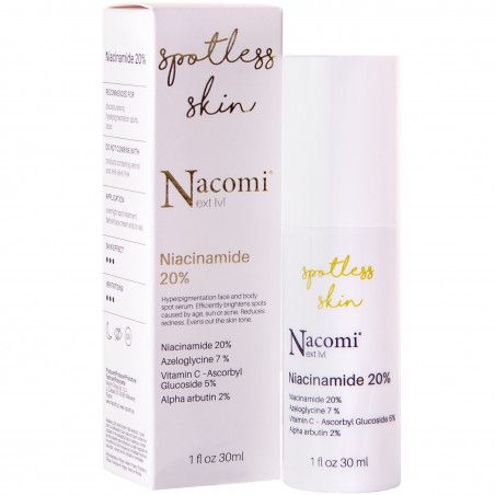 Nacomi Next Level Niacinamide 20% - serum wygładzające