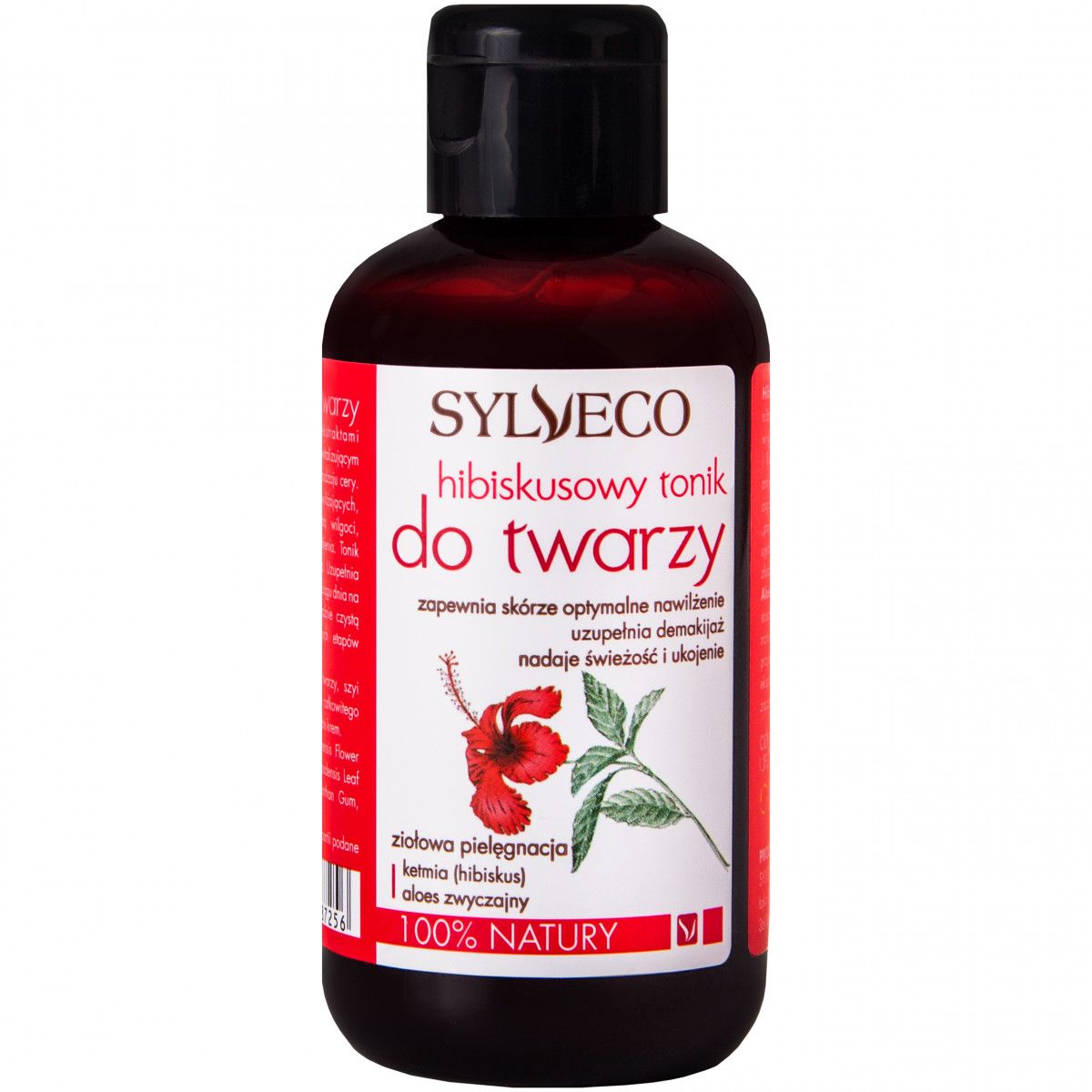 Sylveco Hibiskusowy tonik do twarzy nawilża i oczyszcza 150 ml