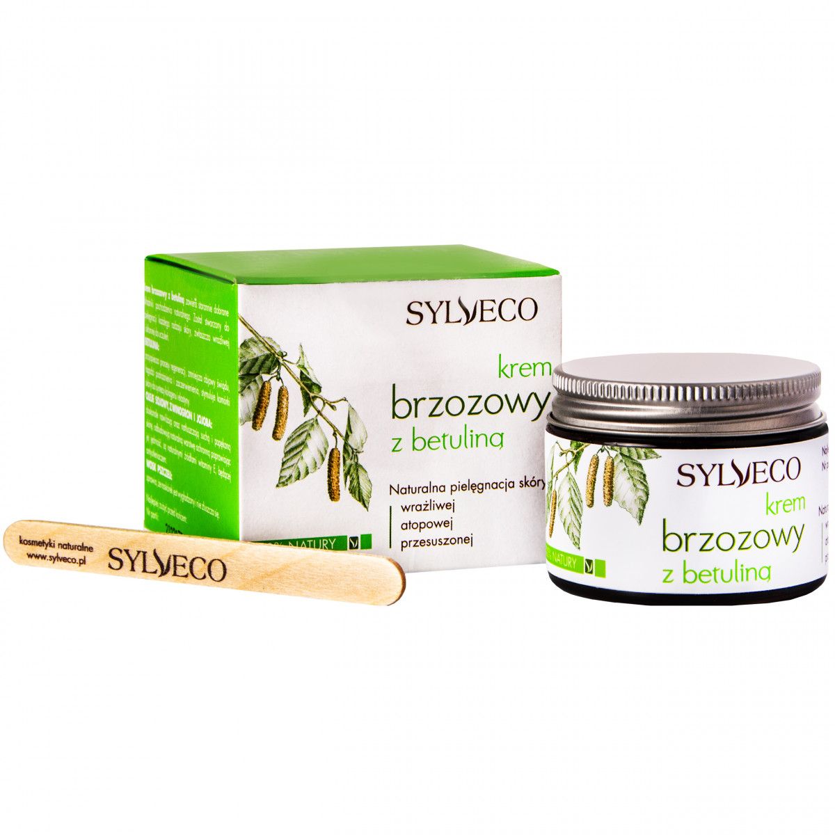 Sylveco Krem brzozowy z betuliną naturalny do codziennej pielęgnacji 50 ml