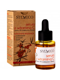 Sylveco Rozjaśniające serum do twarzy z witaminą C 30 ml